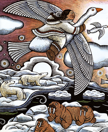 Earth Poems - Inuit Girl